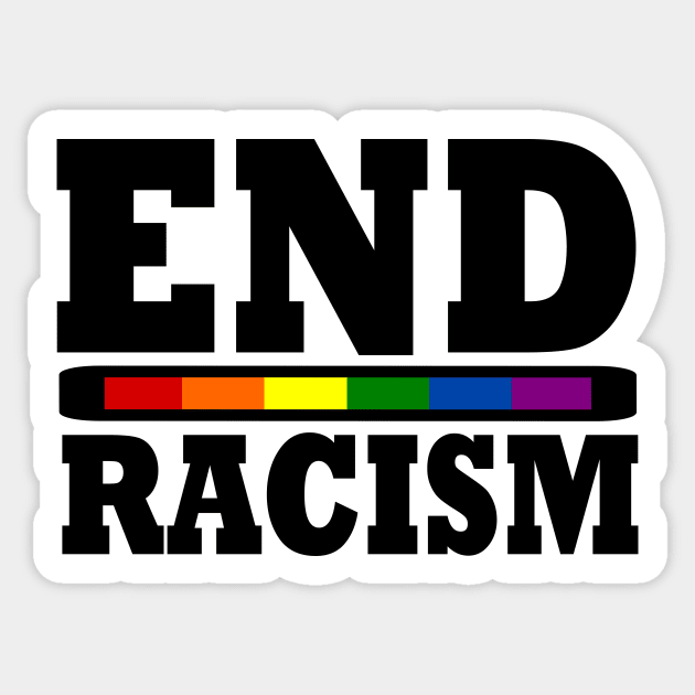 End racism Sticker by Milaino